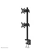 NEOMOUNTS Stalak za 2 monitora FPMA-D700DV, stolni, vertikalni, crni, 10"-27"